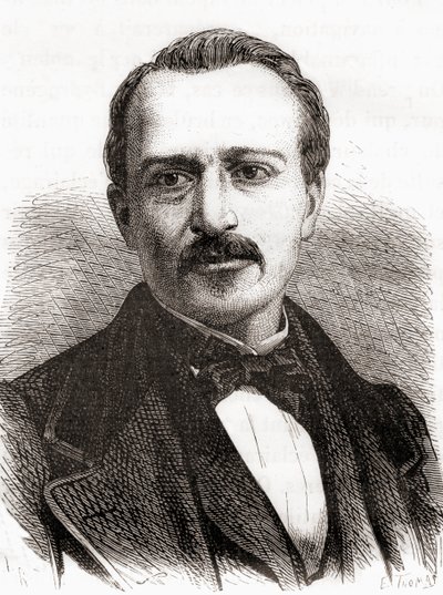 Jean Joseph Étienne Lenoir, from Les Merveilles de la Science, published c.1870 by French School